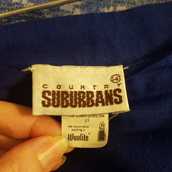 Beautiful vintage pleated pants with pockets - Picture 4 of 4